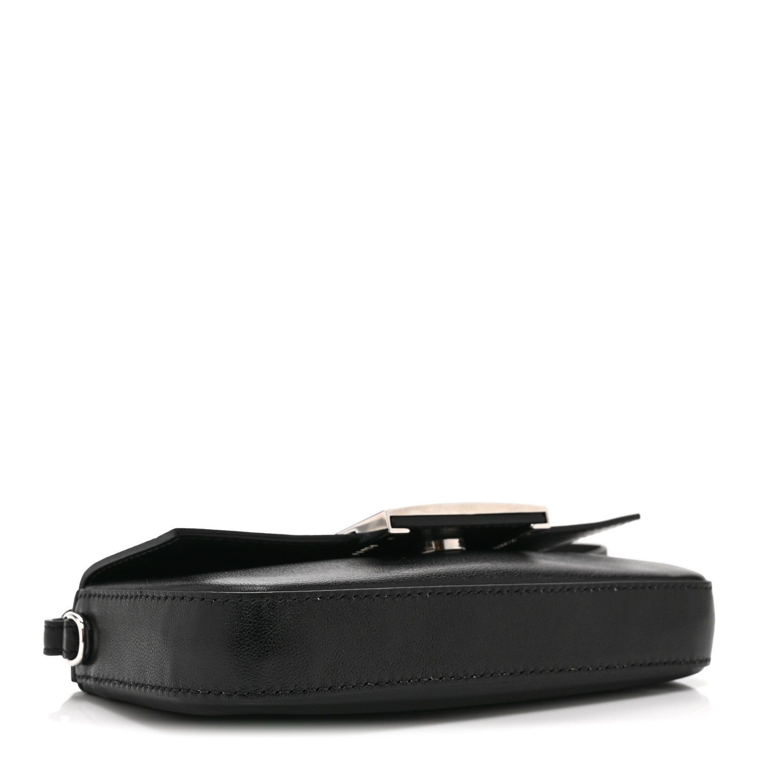 Fendi X MARC JACOBS Nappa Logo Phone Baguette Black 4 of 11