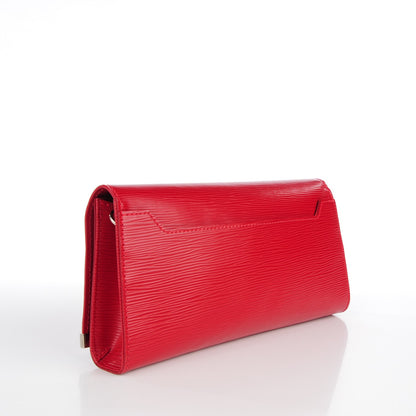 Louis Vuitton Epi Sevigne Clutch Carmine 3 of 8