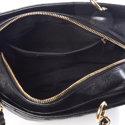 Chanel Caviar Quilted Petit Timeless Tote PTT Black 5 of 11