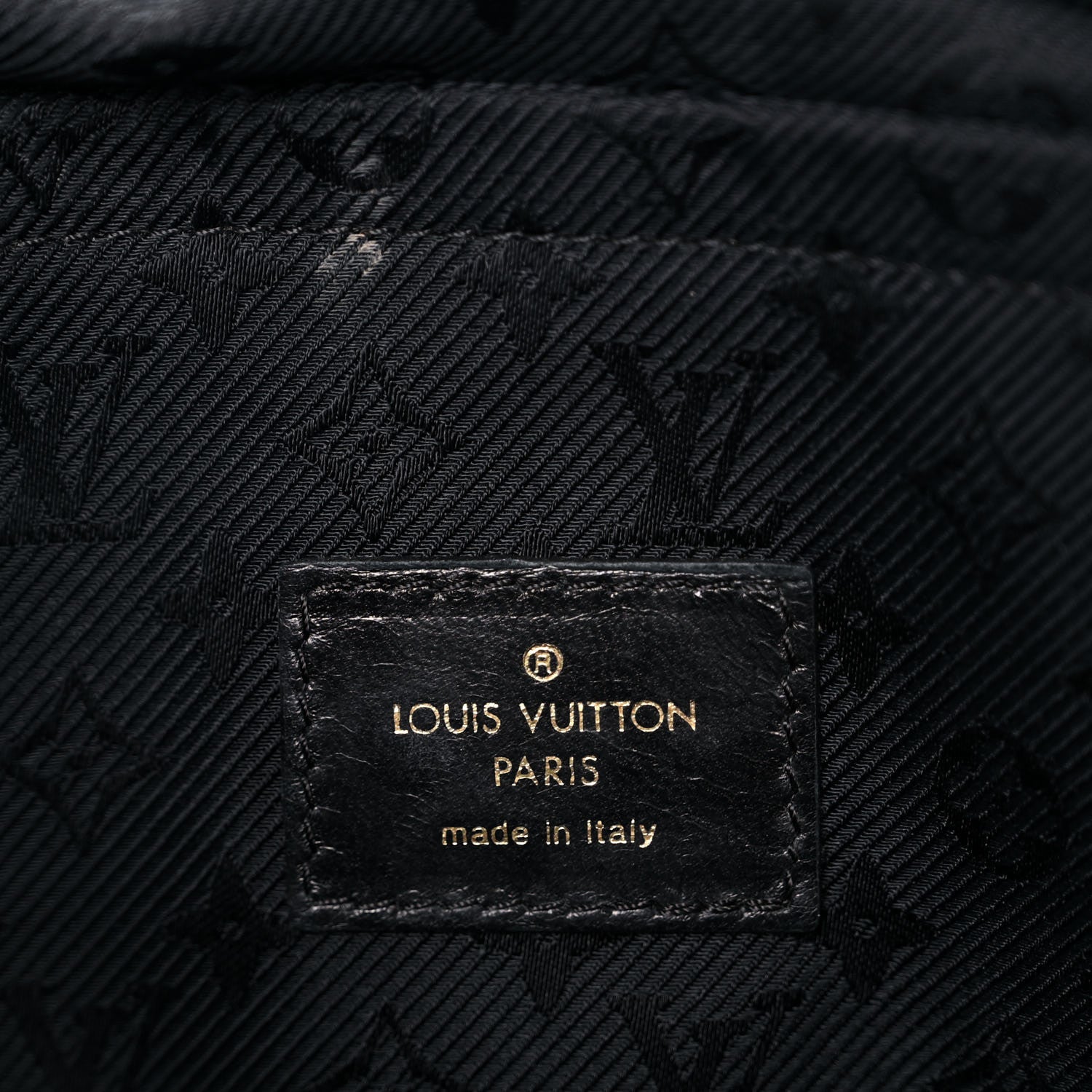 Louis Vuitton Lambskin Riveting Black 6 of 20