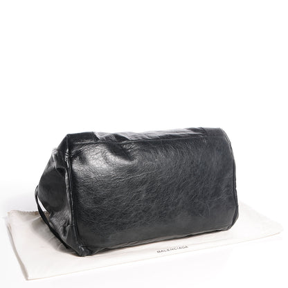 Balenciaga Agneau Classic Hardware Sunday Tote M Black 4 of 10