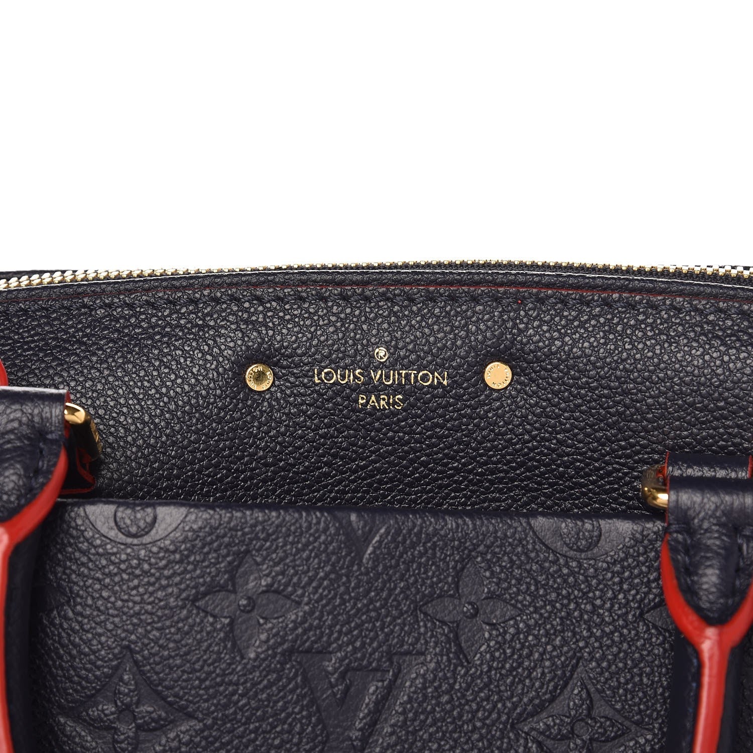 Louis Vuitton Empreinte Speedy Bandouliere 25 NM Marine Rouge 8 of 9