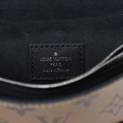 Louis Vuitton Reverse Monogram Kabuki Pochette Black 6 of 8