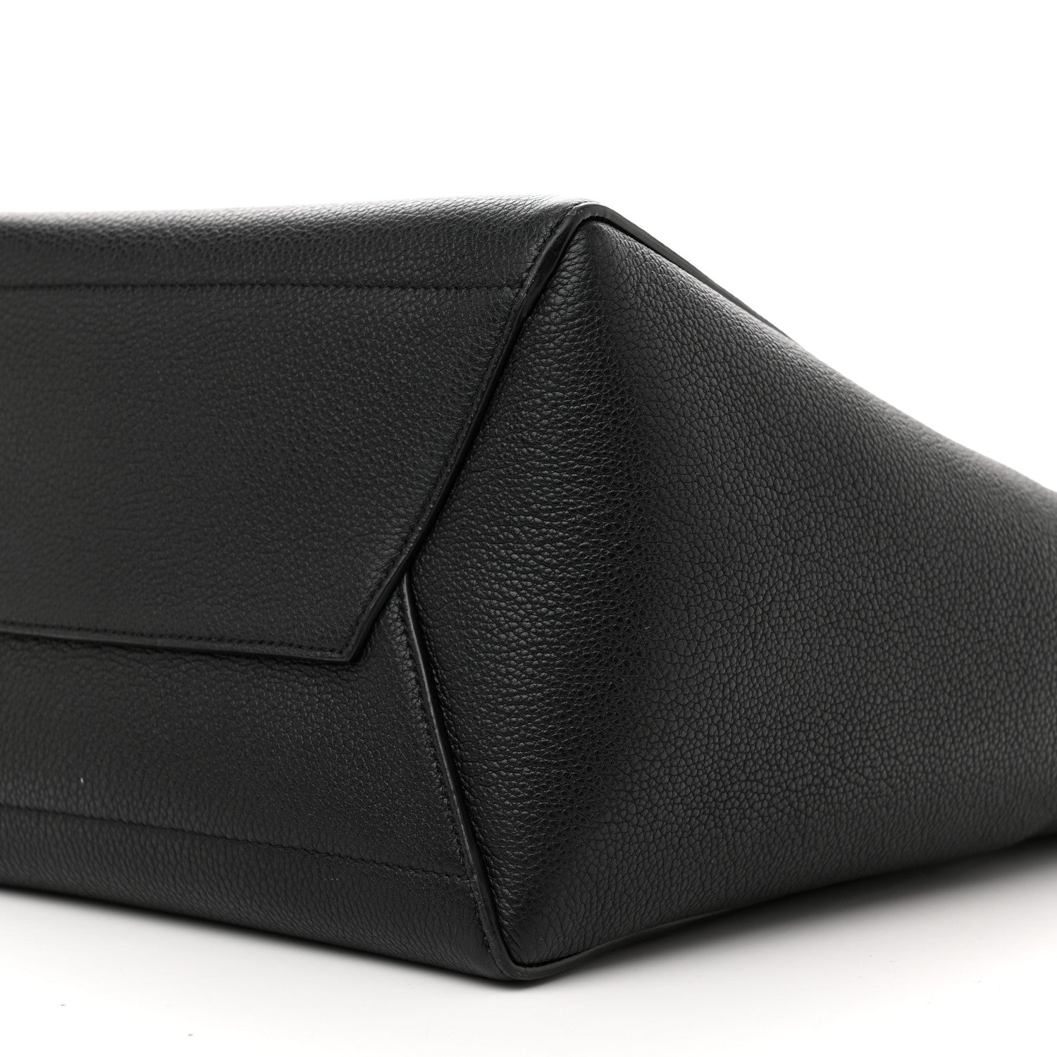 Celine Soft Grained Calfskin Sangle Bucket Bag Black 10 of 13