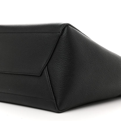 Celine Soft Grained Calfskin Sangle Bucket Bag Black 10 of 13