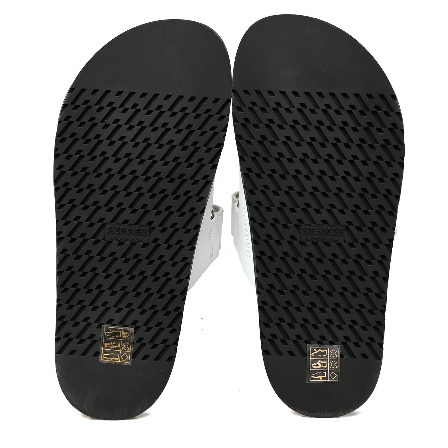 Calfskin Womens Chypre Sandals 38 White