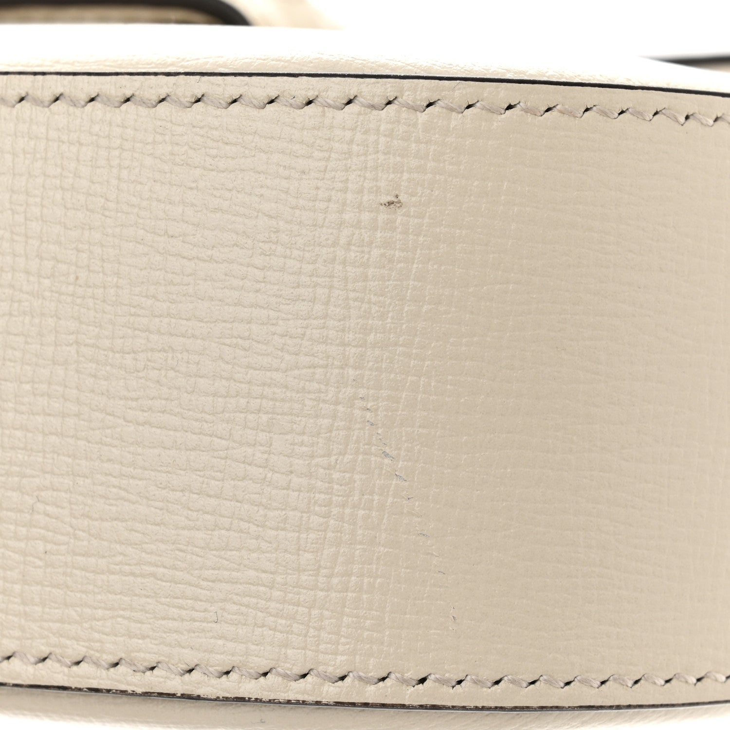 Gucci Azalea Calfskin Web Mini Horsebit 1955 Shoulder Bag Mystic White 11 of 11