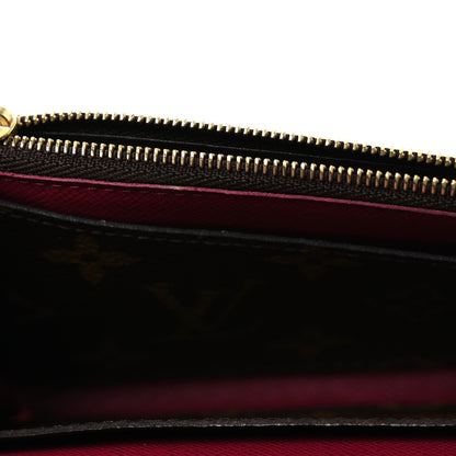 Louis Vuitton Monogram Emilie Wallet Fuchsia 8 of 9