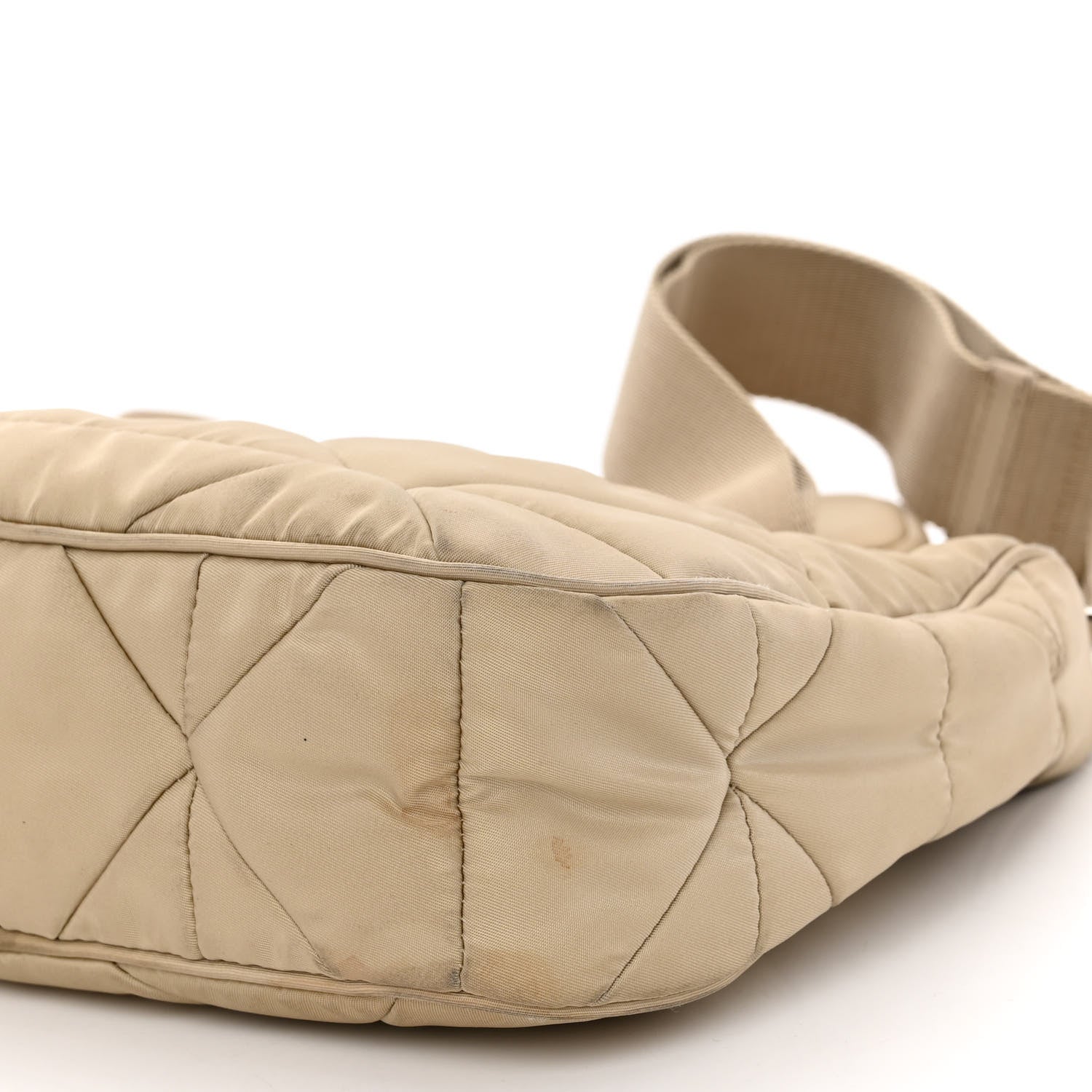 Prada Re-Nylon Triangle Quilted Padded Patchwork System Shoulder Bag Deserto 8 of 10