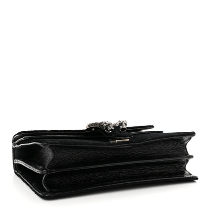Gucci Velvet GG Monogram Small Dionysus Shoulder Bag Black 4 of 10