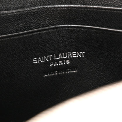 Saint Laurent Grain De Poudre Matelasse Monogram Mini Lou Camera Bag Marble Pink 6 of 11