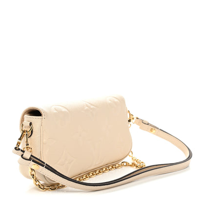 Louis Vuitton Empreinte Monogram Giant Ivy Wallet On Chain Cream 3 of 10