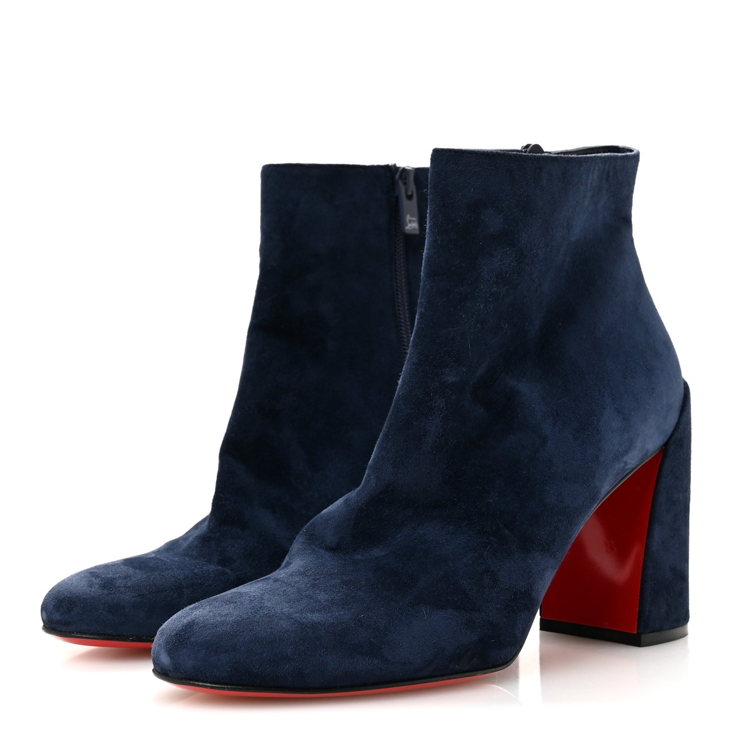 Veau Velours Turela 85 Ankle Boots 39.5 Blue