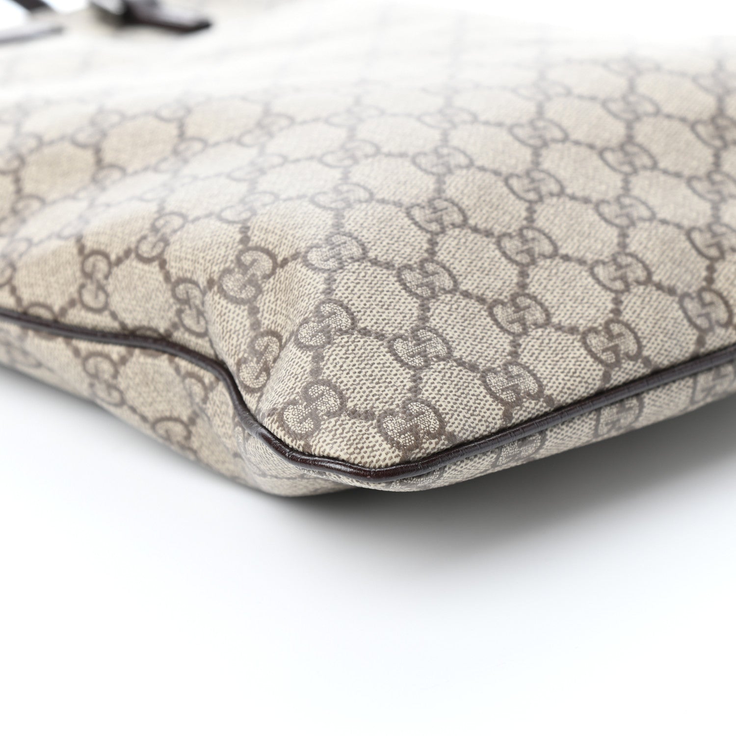 Gucci GG Plus Monogram Flat Vertical Tote Dark Brown 8 of 9