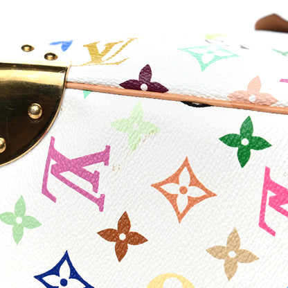 Louis Vuitton Monogram Multicolor Speedy 30 White 10 of 10