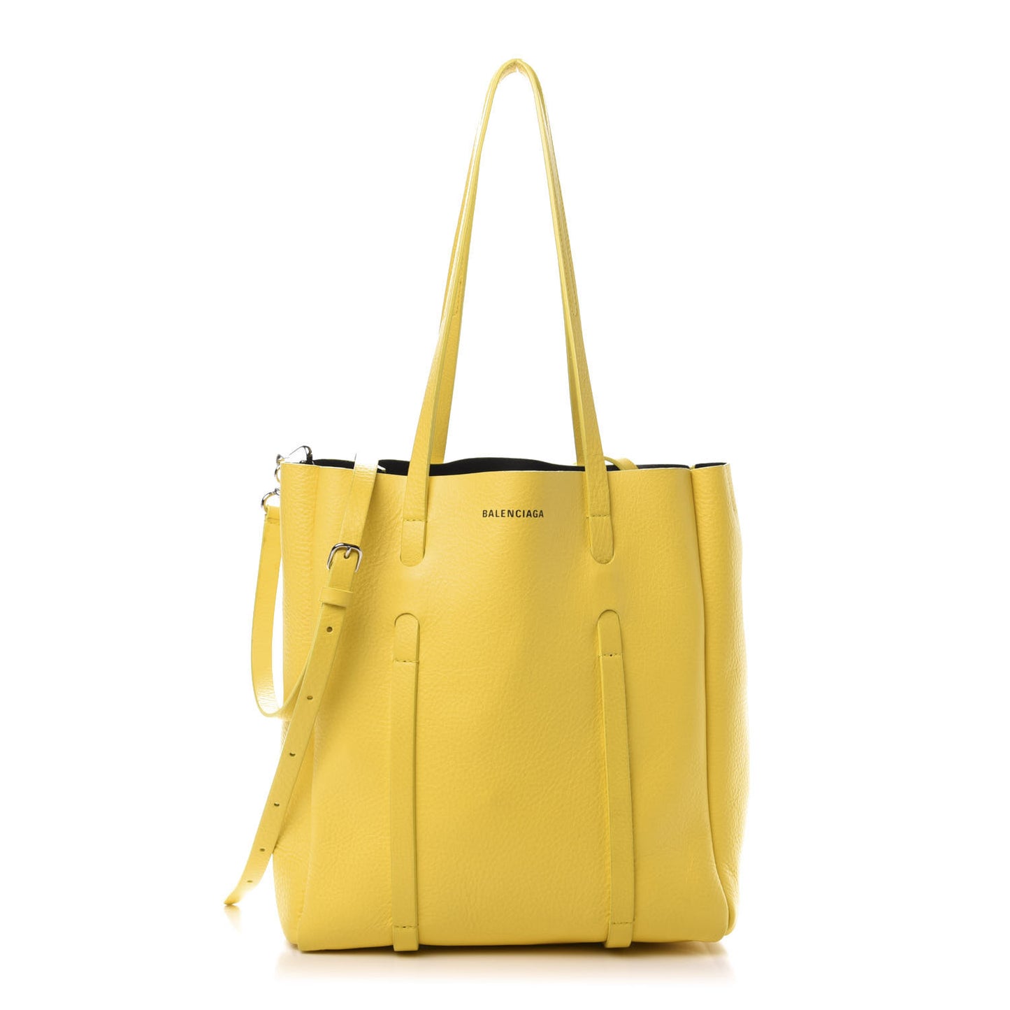 Calfskin XS Everyday Tote Yellow Black