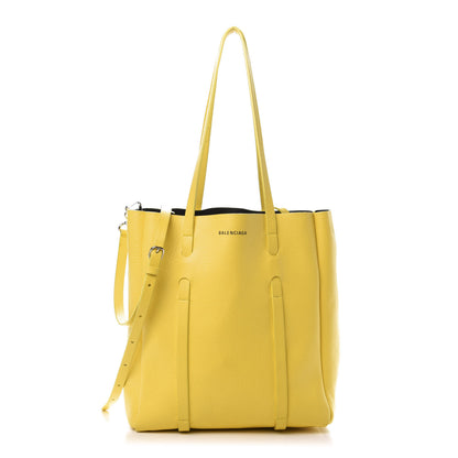 Balenciaga Calfskin XS Everyday Tote Yellow Black 3 of 14
