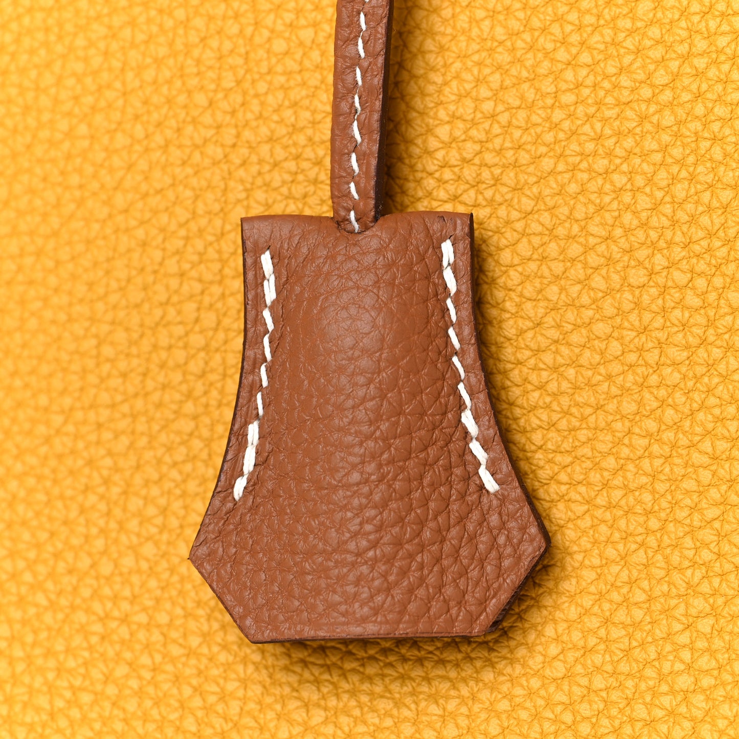 Togo Bi Color Horseshoe Birkin 35 Jaune Ambre Gold