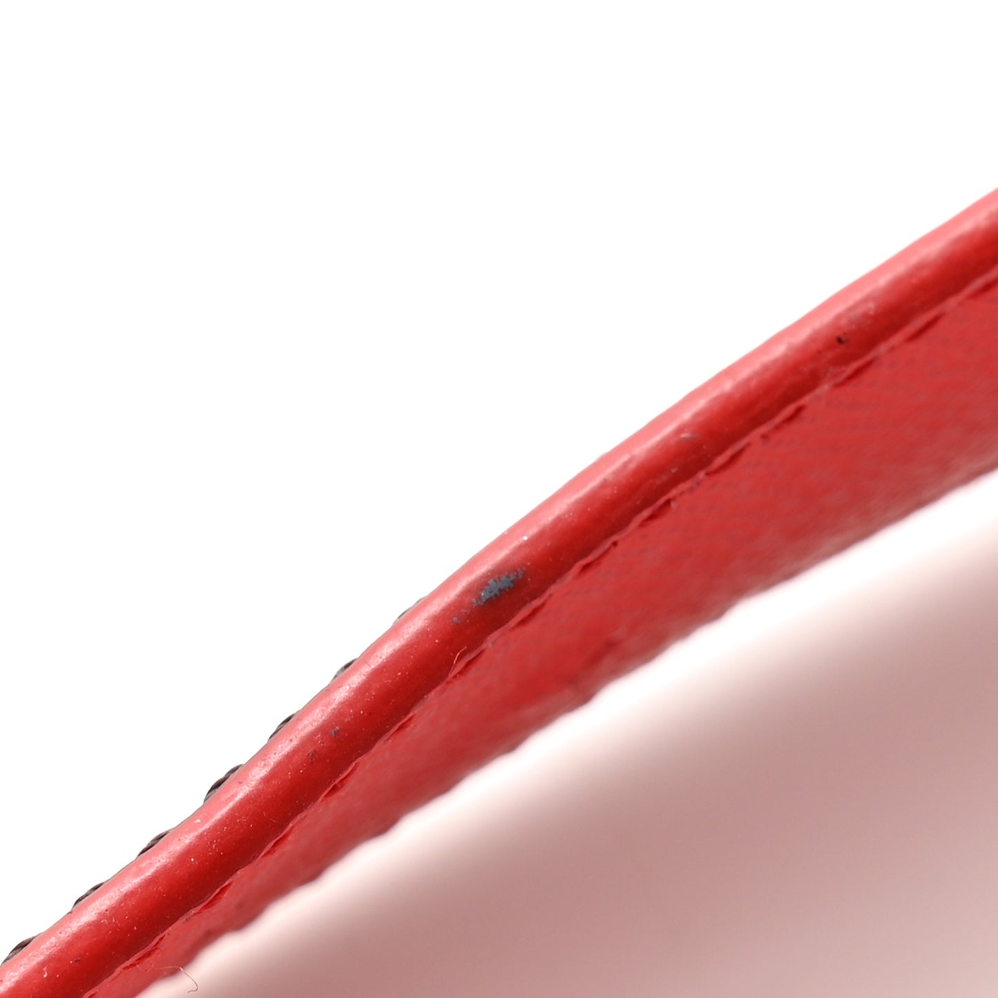 Monogram 30mm LV Initiales Reversible Belt 95 38 Coquelicot
