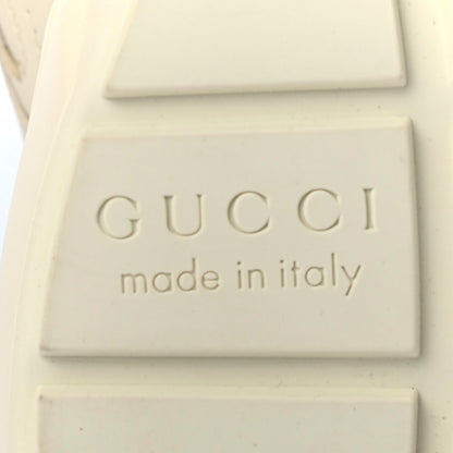 Gucci Calfskin Logo Womens Rhyton Sneakers 37.5 Ivory 6 of 13