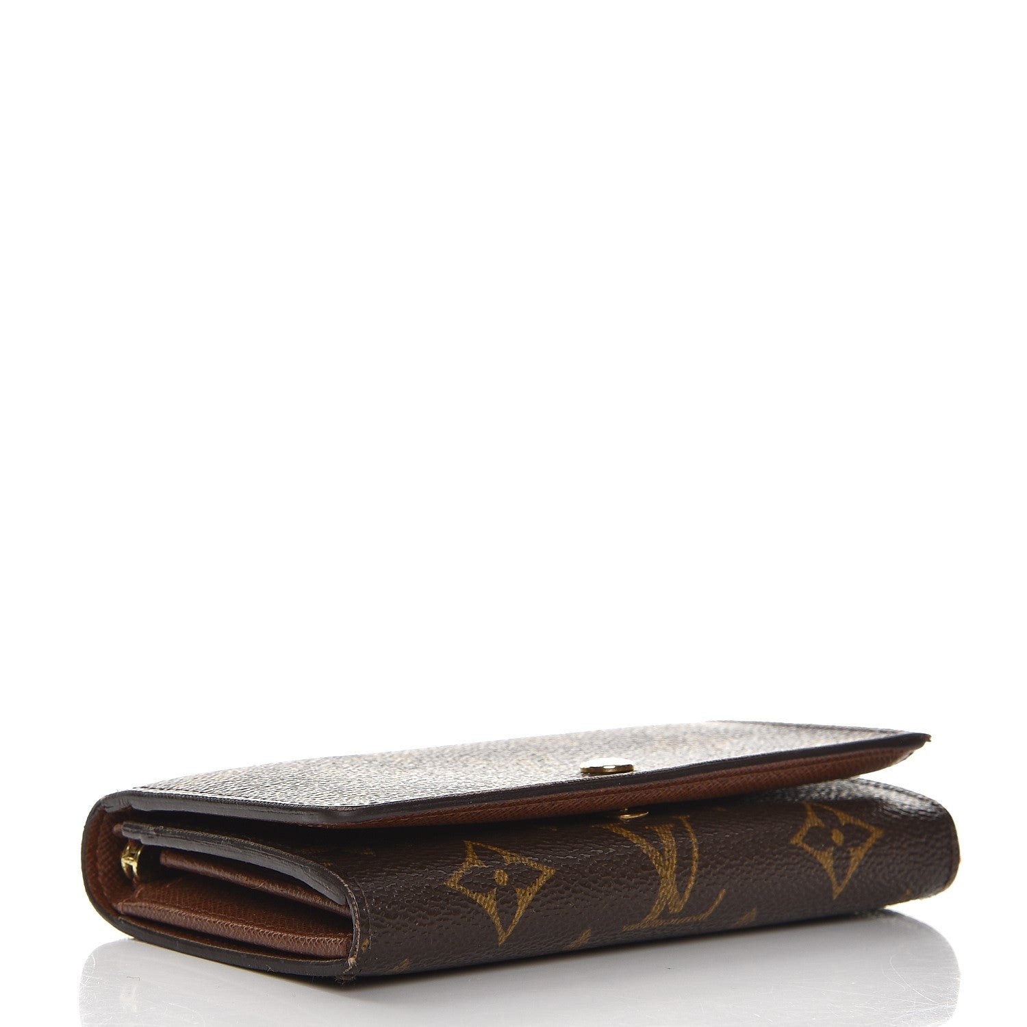 Louis Vuitton Monogram Porte-Monnaie Billets Tresor Wallet 4 of 9