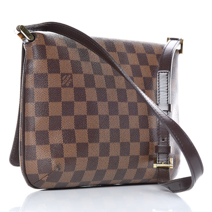 Louis Vuitton Damier Ebene Musette Tango 3 of 15