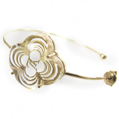 Louis Vuitton A La Folie Hoop Earrings Gold 4 of 4