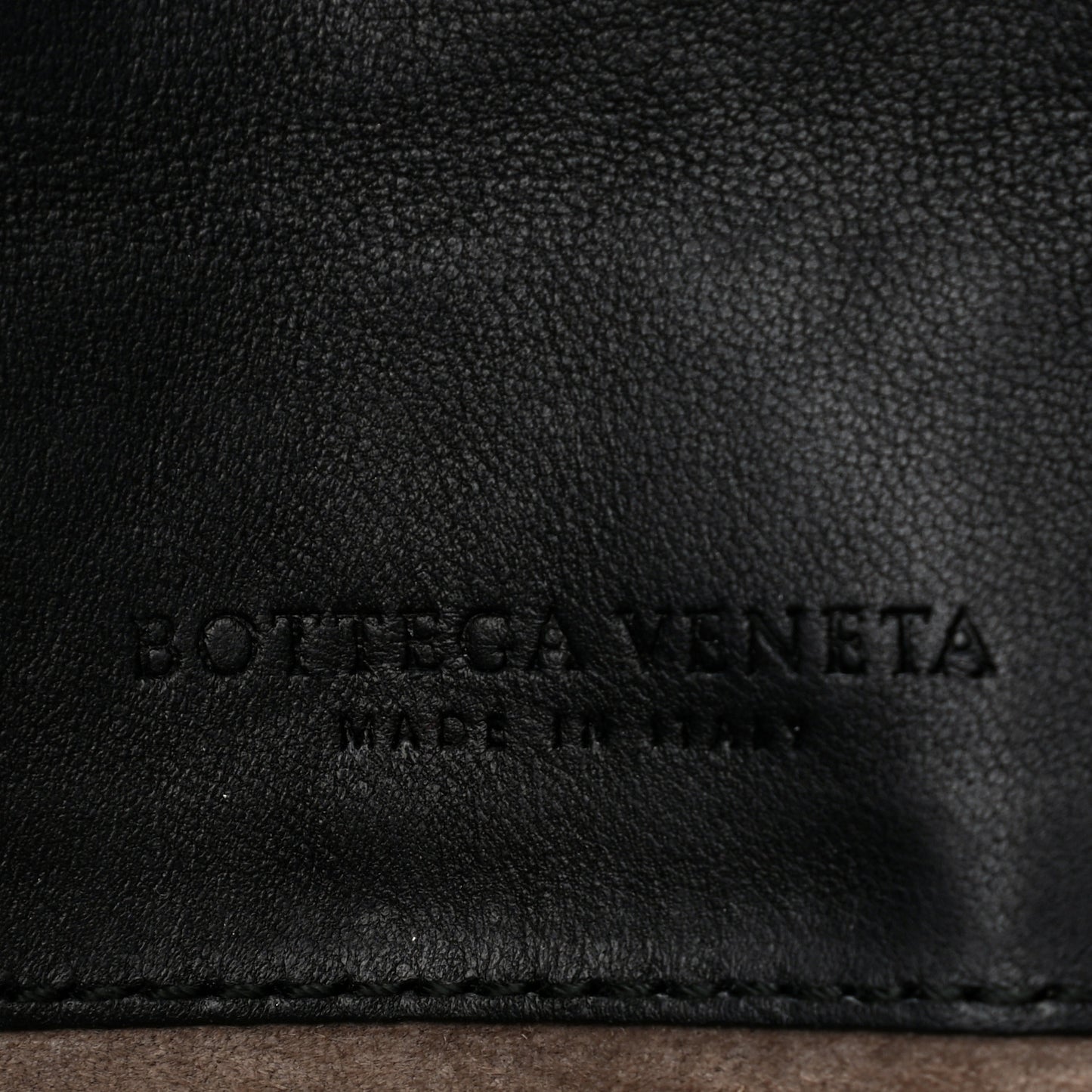 Nappa Intrecciato Mini Turn-Lock Crossbody Black