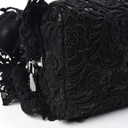 Prada Lace Pizzo S Bowler Black 10 of 11