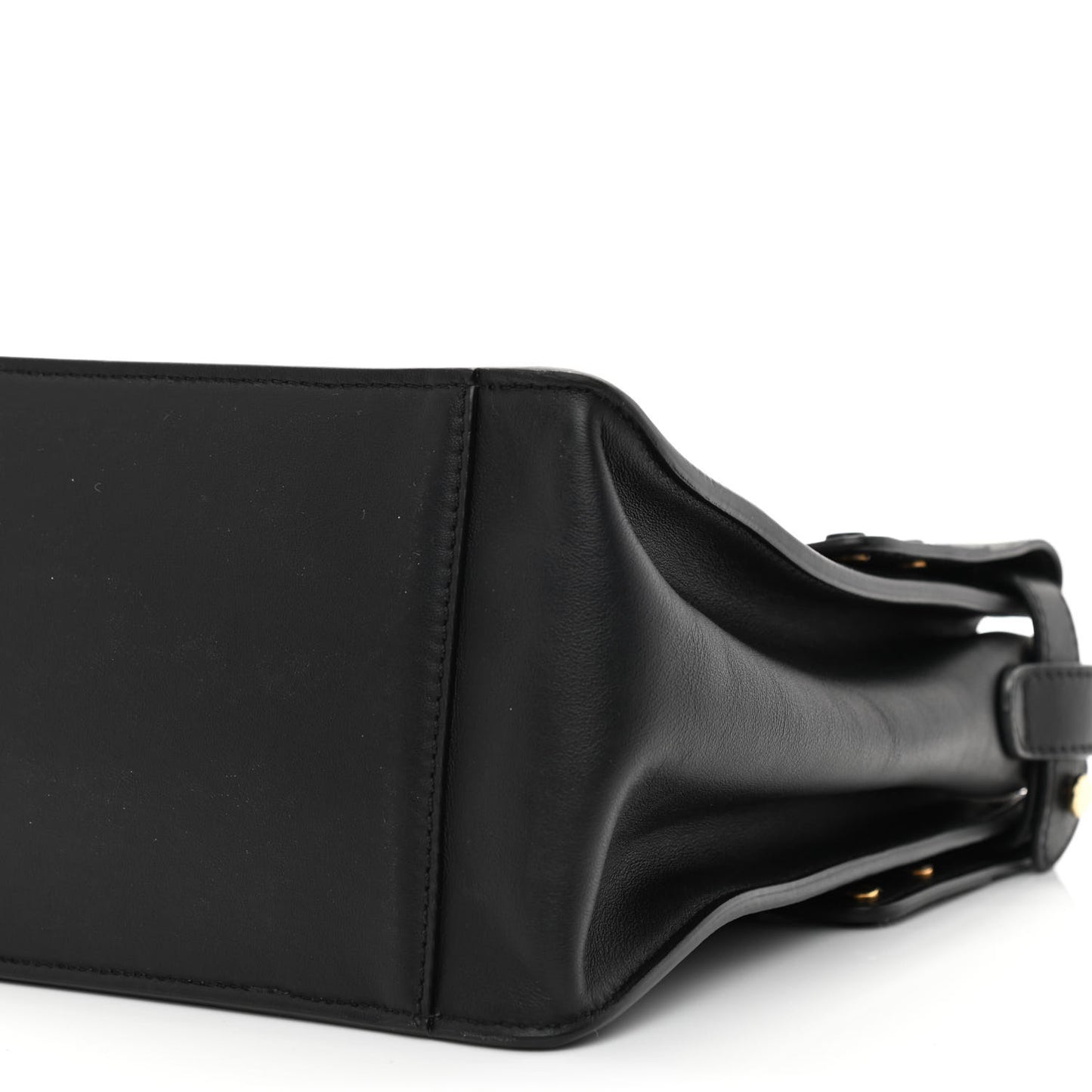 Vitello Grace Matte Large Flip Tote Black