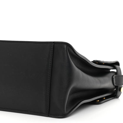 Fendi Vitello Grace Matte Large Flip Tote Black 9 of 9