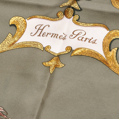 Hermes Silk Cheval Turc Scarf 90 4 of 6