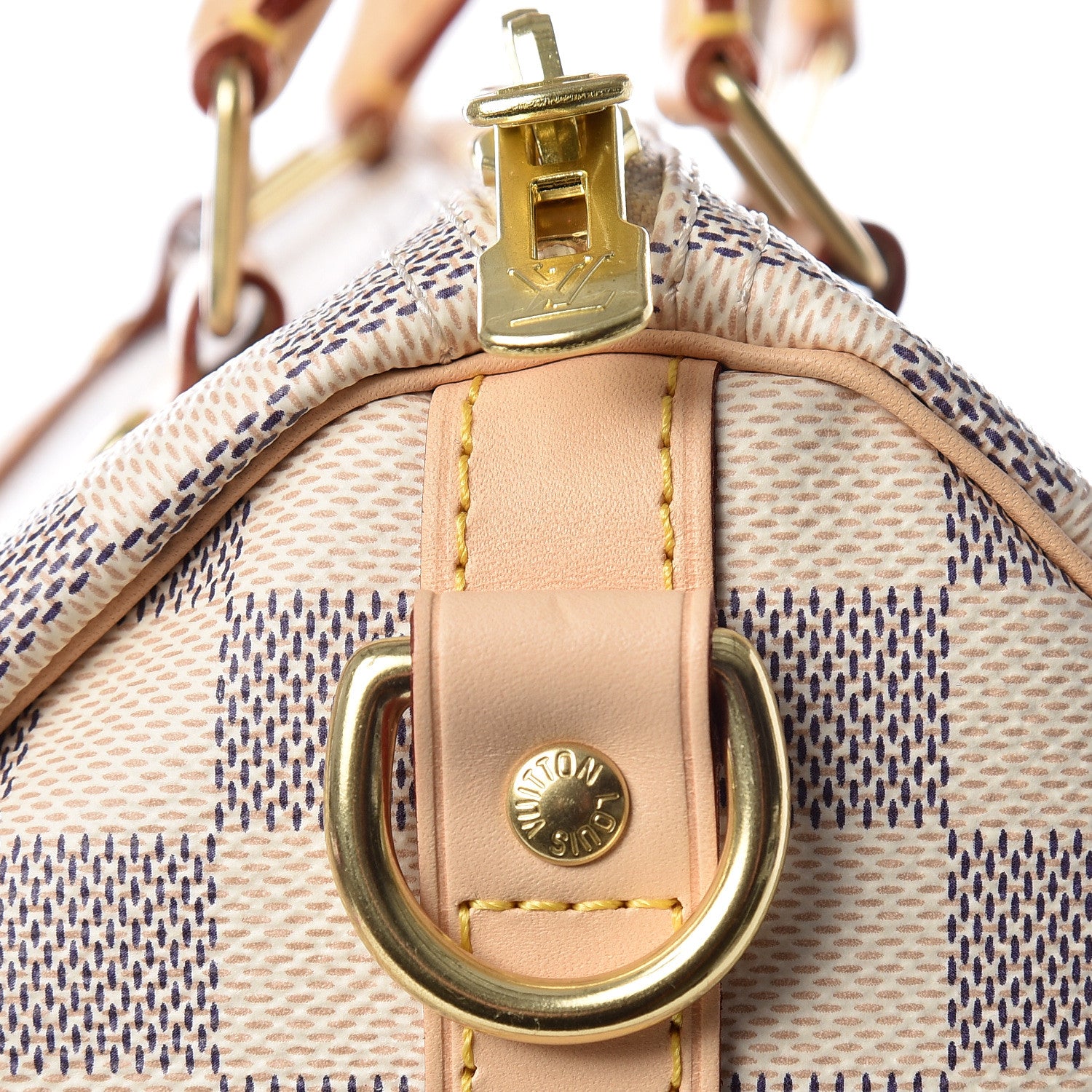 Louis Vuitton Damier Azur Speedy Bandouliere 25 8 of 12