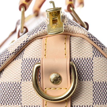 Louis Vuitton Damier Azur Speedy Bandouliere 25 8 of 12