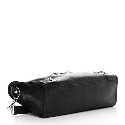 Balenciaga Chevre Silver Metallic Edge Hardware S City Black 4 of 12