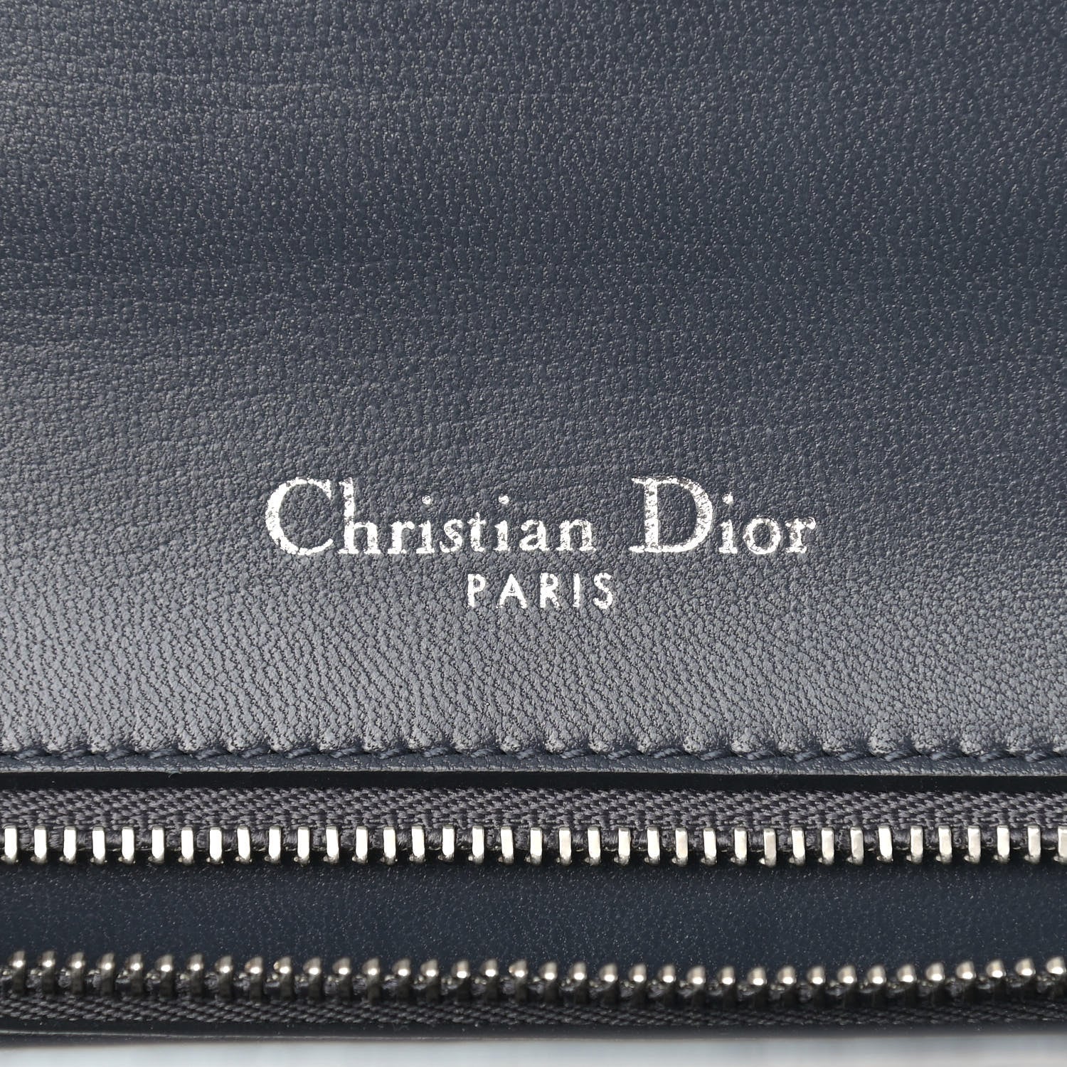 Christian Dior Metallic Patent Micro-Cannage Medium Diorama Flap Bag Silver 10 of 17