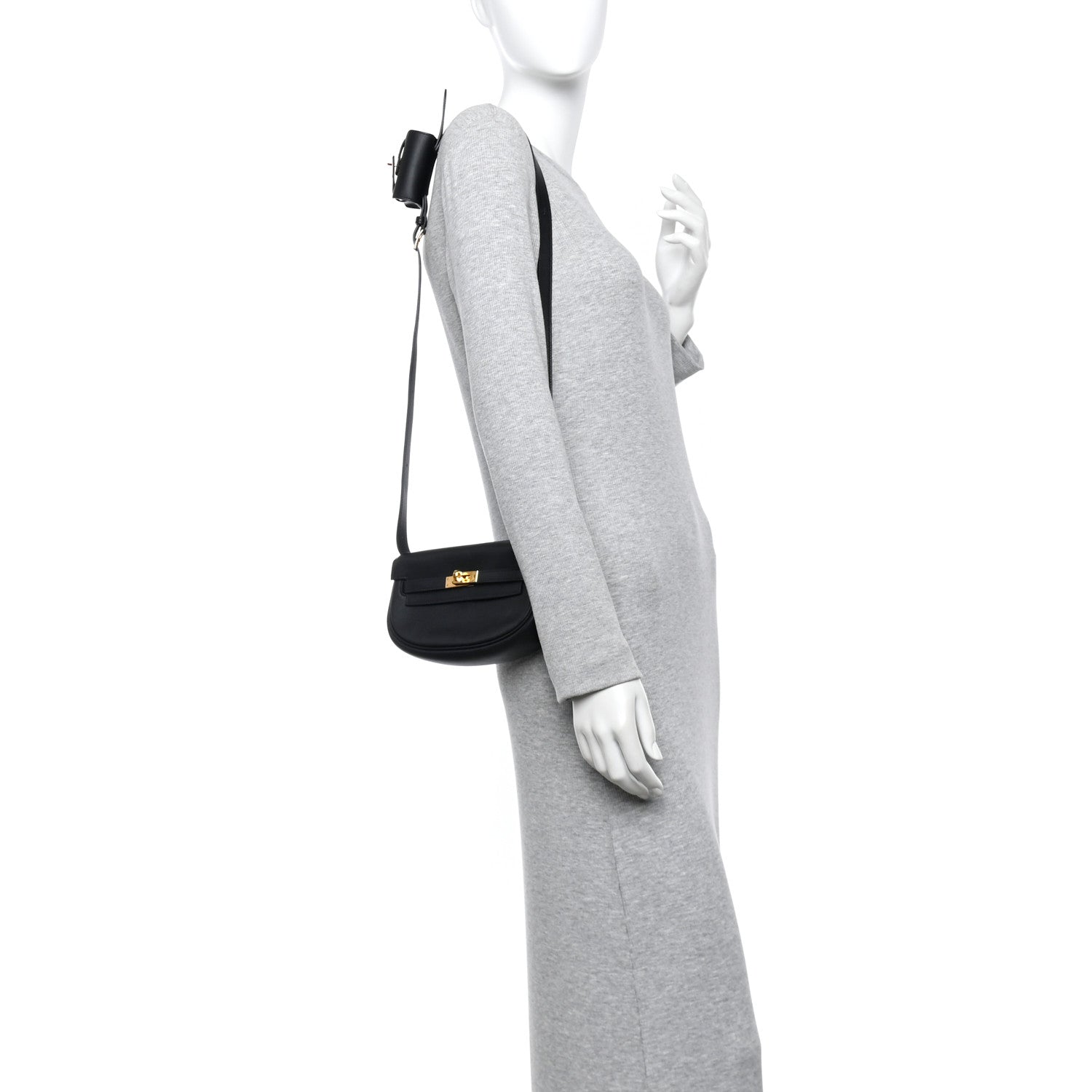 Hermes Swift Kelly Moove Black 2 of 12
