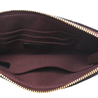 Chanel Caviar Quilted Small Zipped Pouch Black 5 of 8