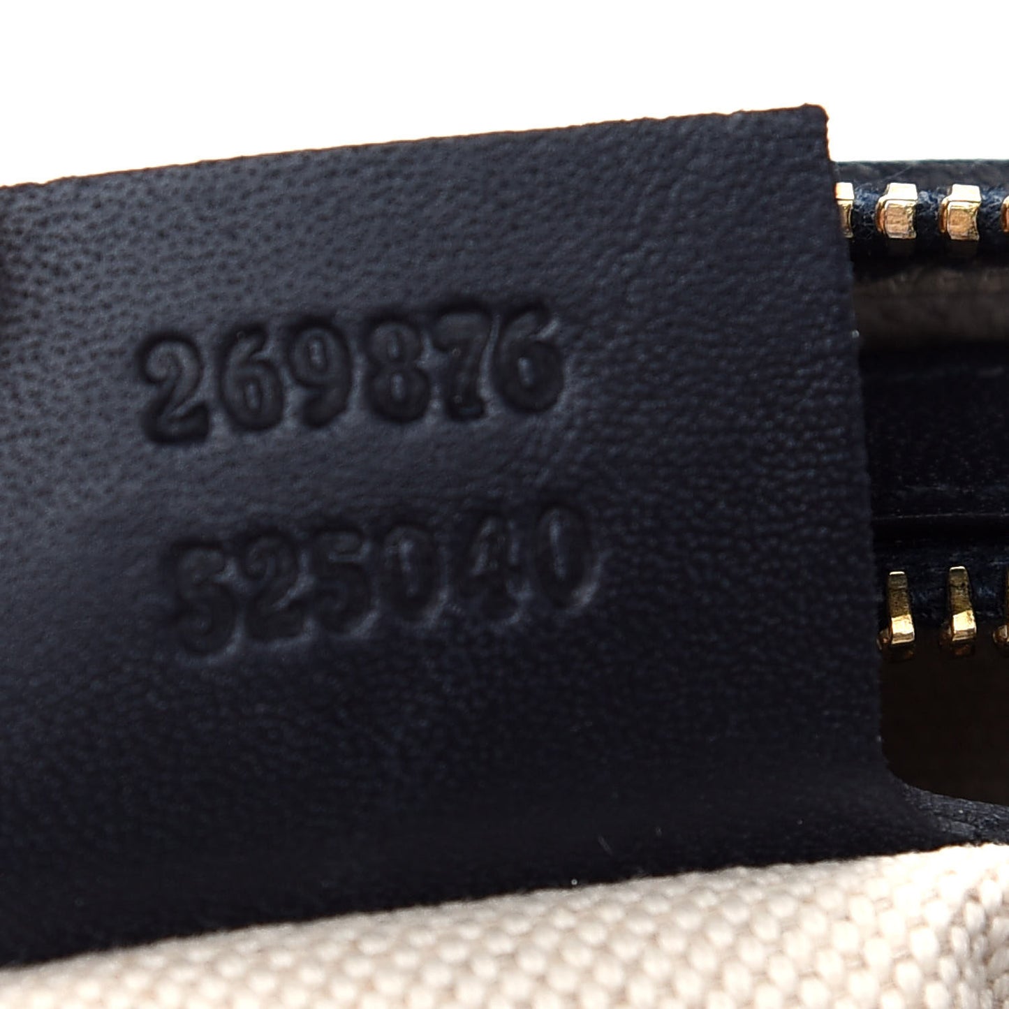 Monogram Vintage Web Small Boston Navy