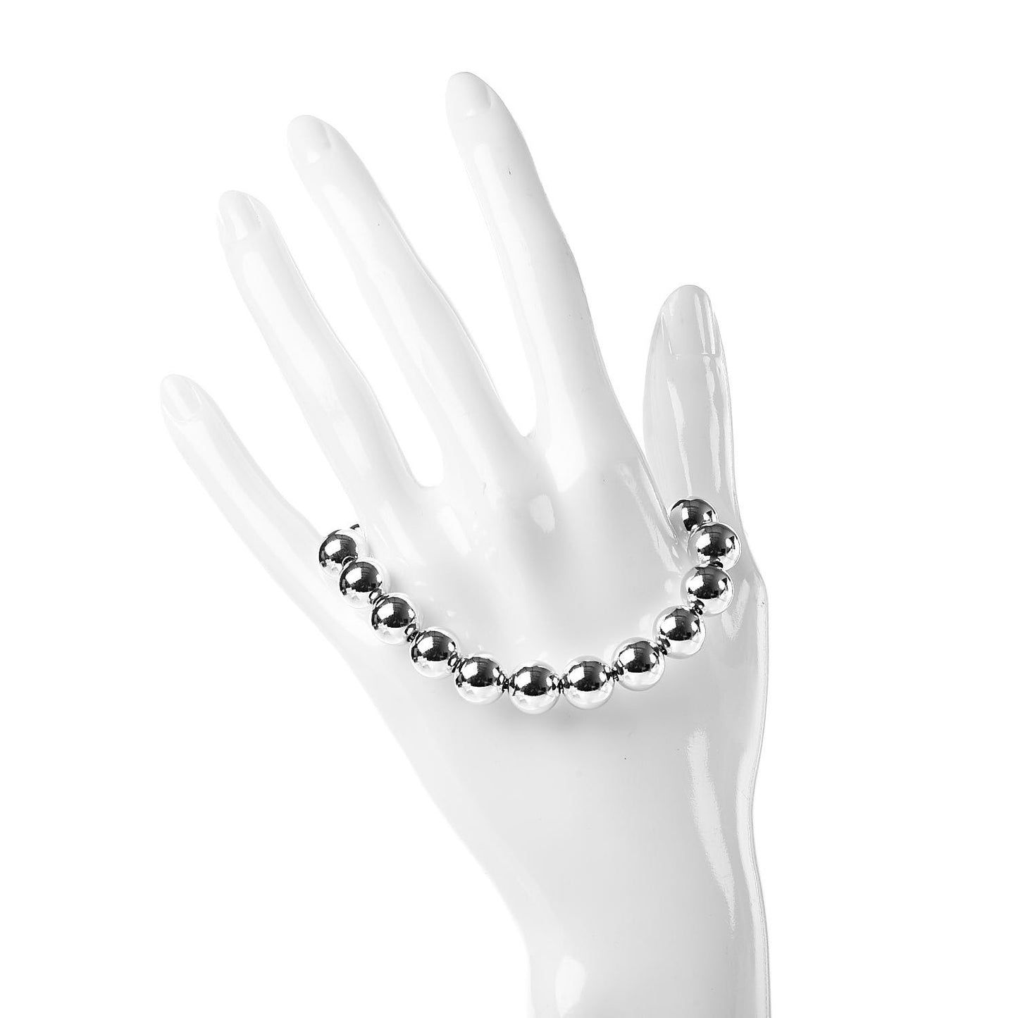Sterling Silver 10mm HardWear Ball Bracelet