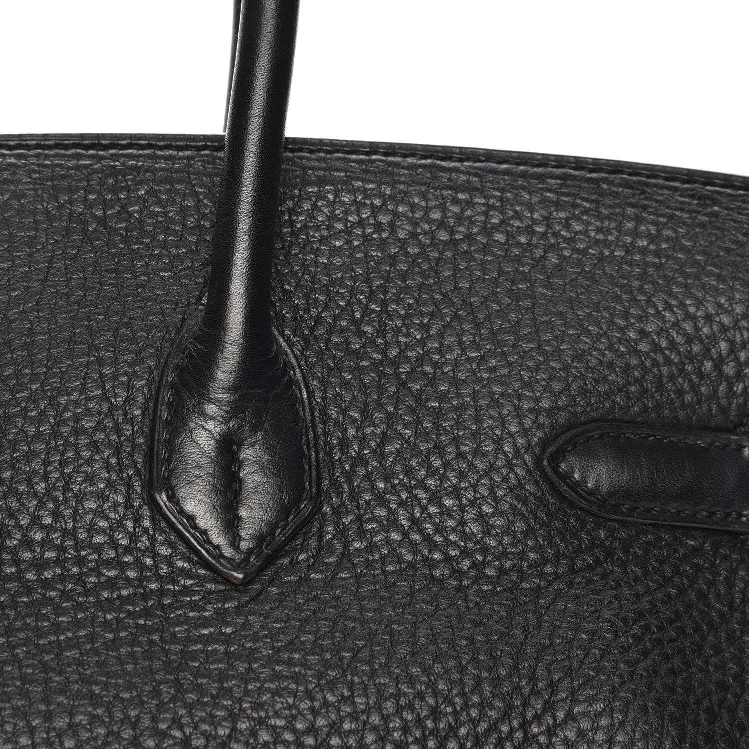 Hermes Taurillon Clemence Birkin 35 Black 23 of 26