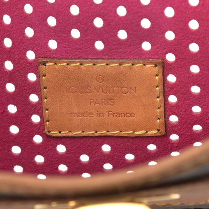 Louis Vuitton Monogram Perforated Musette Fuchsia 6 of 13