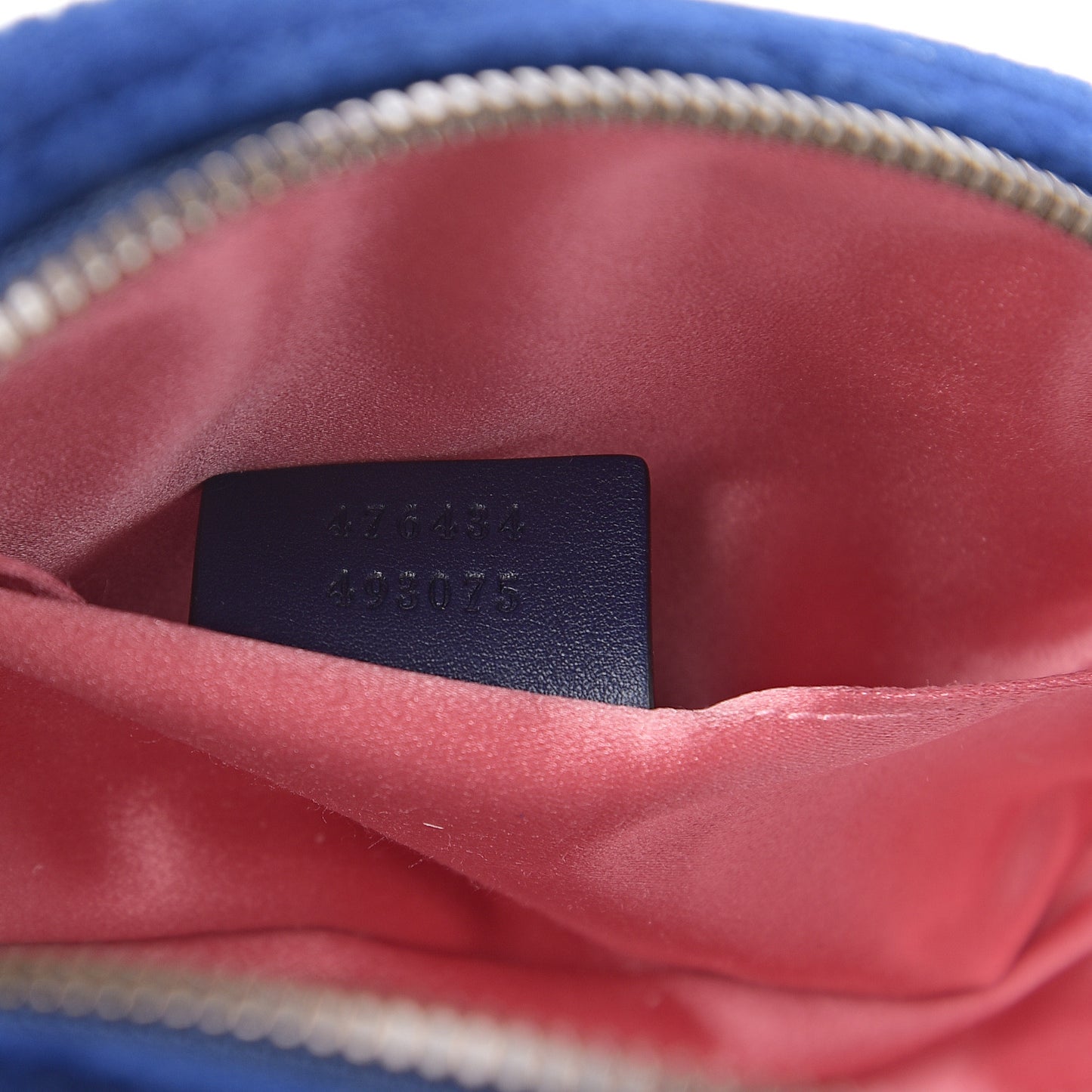 Velvet Matelasse GG Marmont Belt Bag 85 34 Cobalt Blue