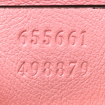 Gucci Wonka Grain Calfskin Mini Diana Tote Bag Wild Rose Fuxia Fluo 7 of 9