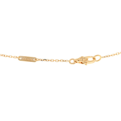 Van Cleef & Arpels 18K Yellow Gold Diamond Mini Frivole Pendant Pave Necklace 4 of 5