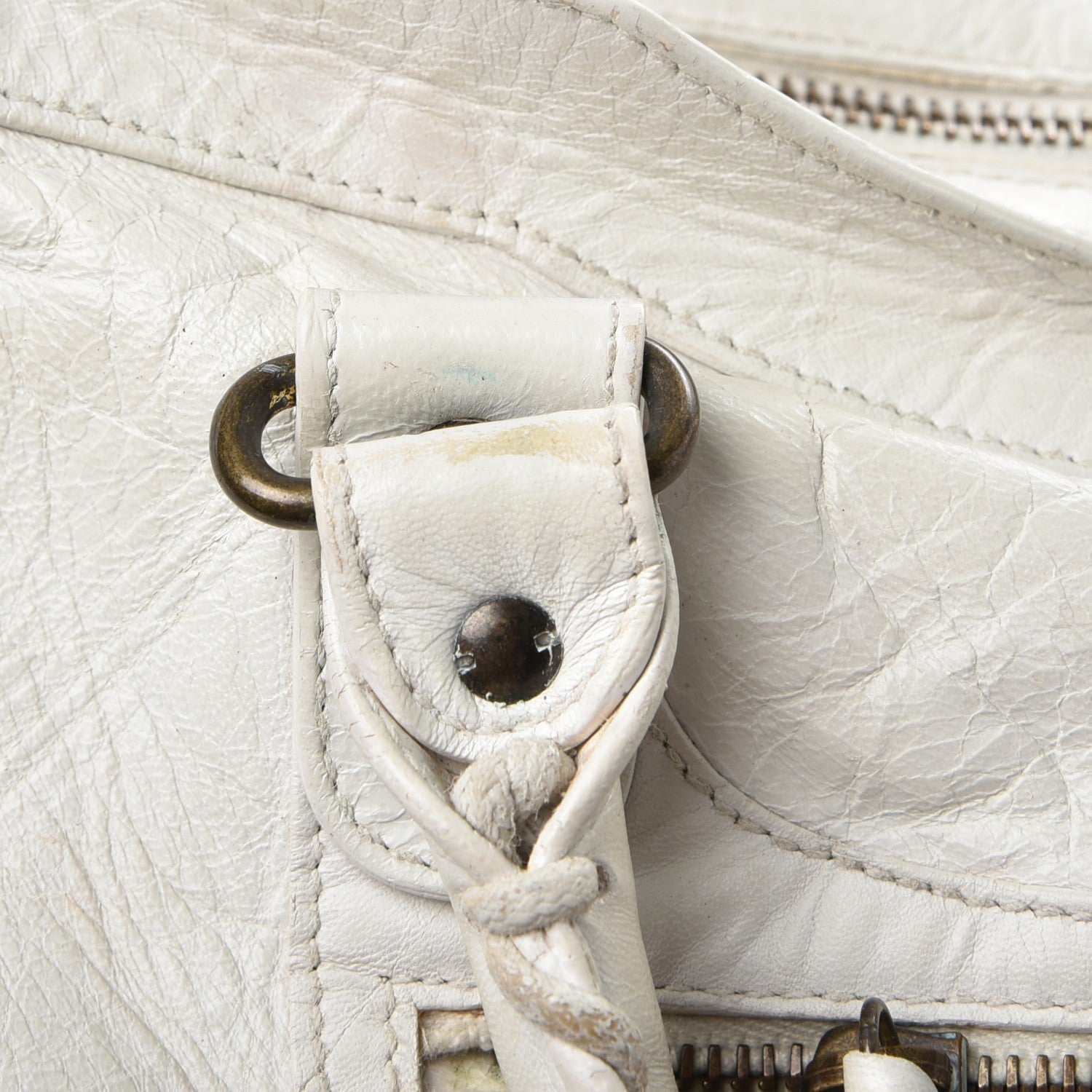 Balenciaga Agneau Classic Hardware City White 16 of 22