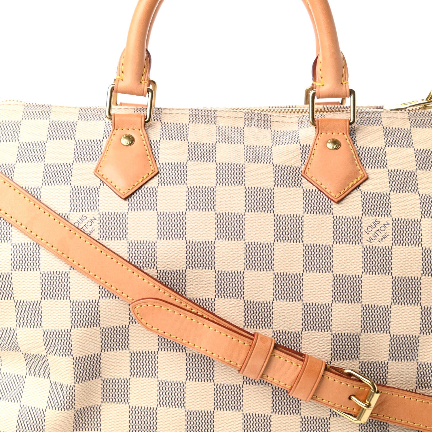 Louis Vuitton Damier Azur Speedy Bandouliere 30 10 of 10
