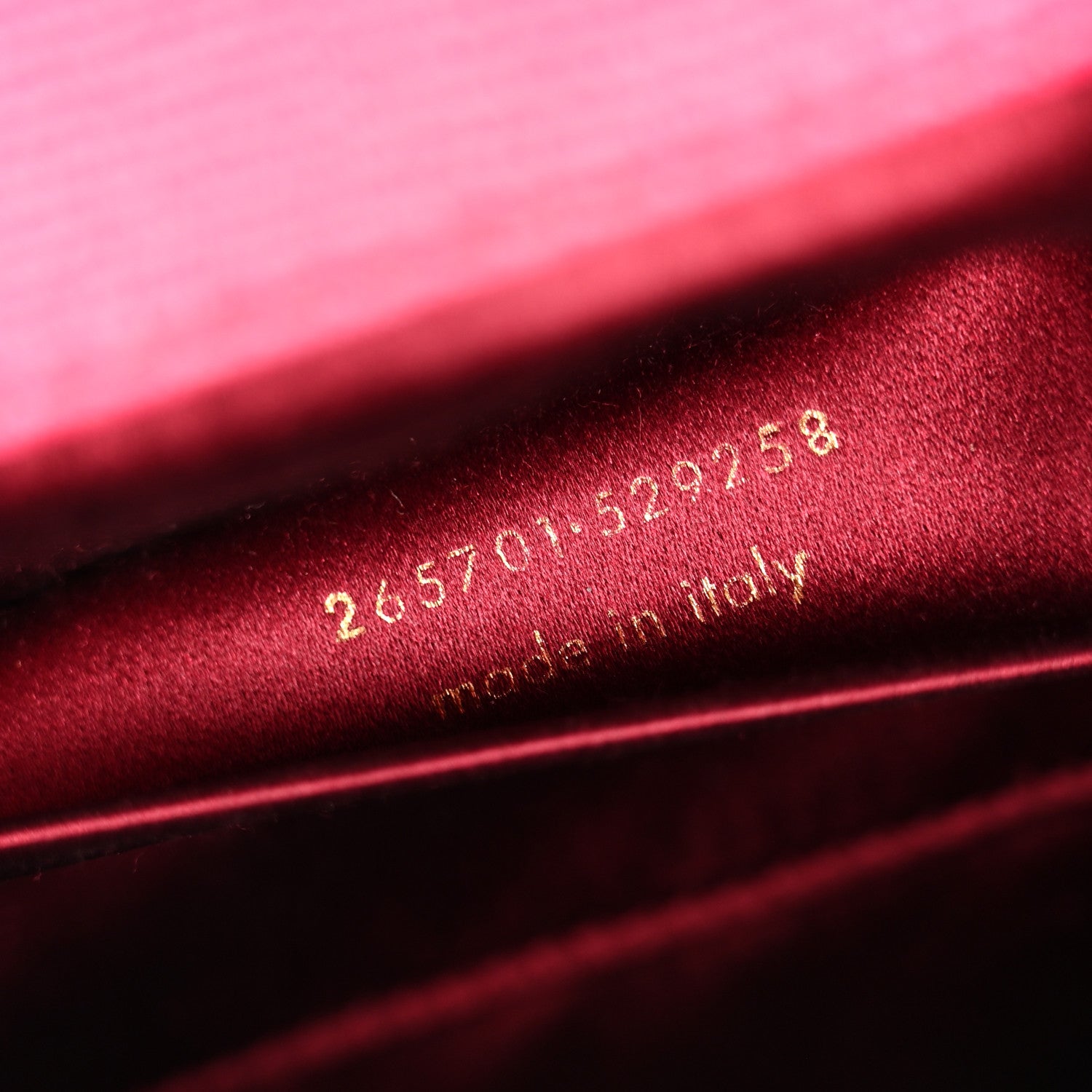 Saint Laurent Calfskin Classic Y Ligne Clutch Fuchsia 7 of 11