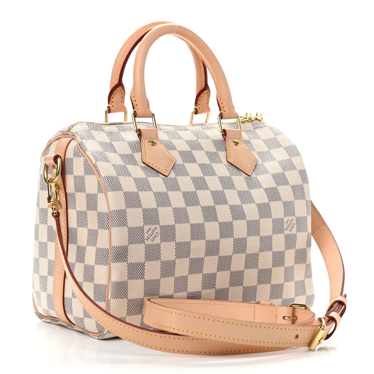 Louis Vuitton Damier Azur Speedy Bandouliere 25 3 of 10