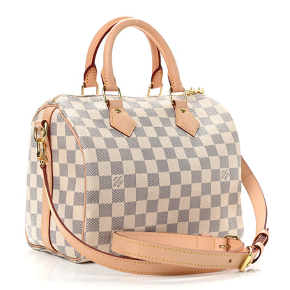 Louis Vuitton Damier Azur Speedy Bandouliere 25 3 of 10